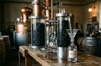 Угольная фильтрация водки: как добиться мягкого вкуса и не испортить напиток