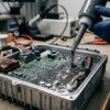 Заливка электронных блоков компаундами: как защитить электронику от вибраций и разрушения